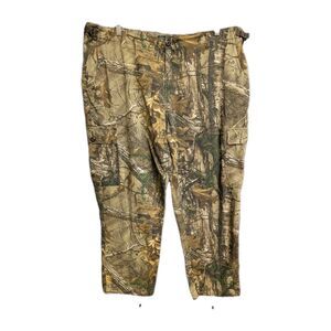 Cabelas Pants Men's 46 Regular Realtree Xtra Camo Cargo Hunting Adjustable